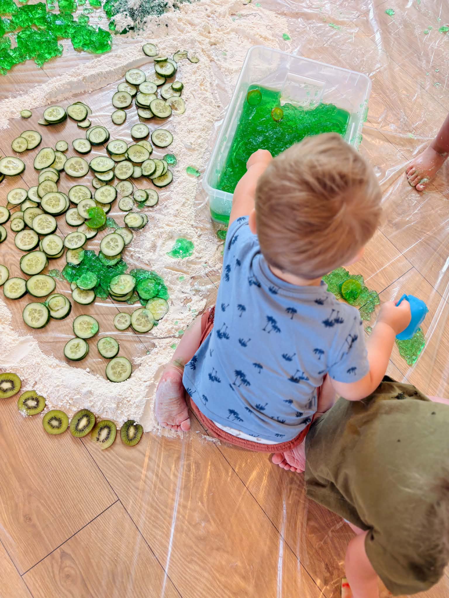 Eksperymenty sensoryczne w żłobku